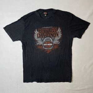 Harley Davidson Mens T Shirt‎ Hollywood Los Angeles Motorcycle Graphic Tee